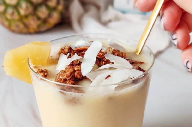 Pina colada smoothie 3 összetevőből