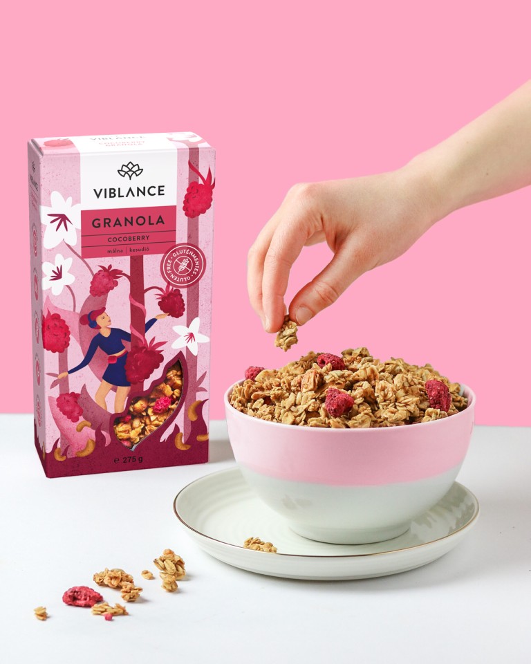 Viblance Cocoberry granola