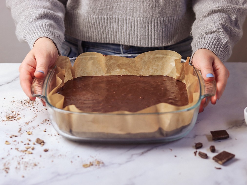 vegán brownie recept